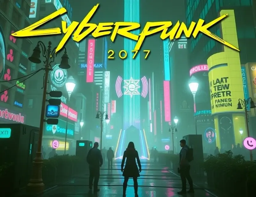 - Обзор новой игры Cyberpunk 2077