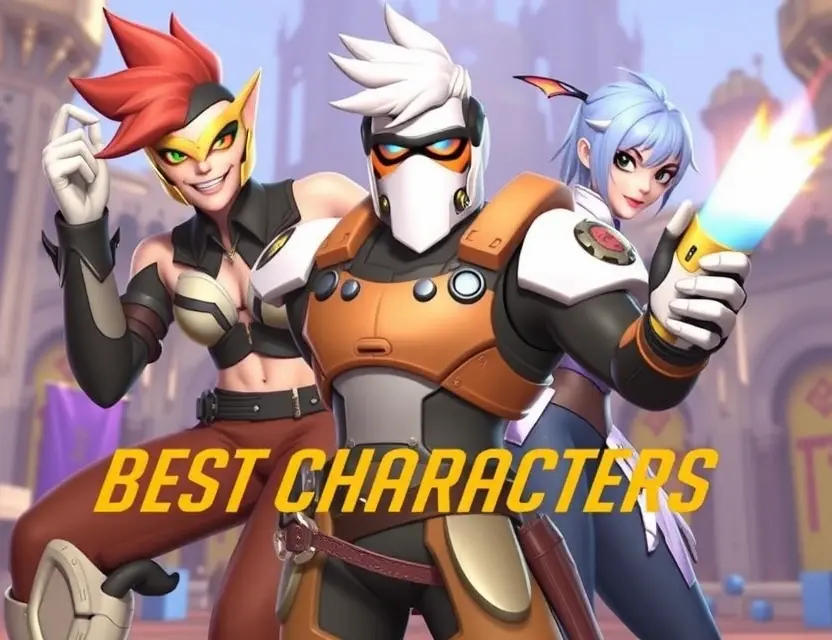 - Лучшие персонажи в Overwatch