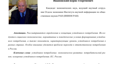 Photo of Понятие и значение устойчивого потребления